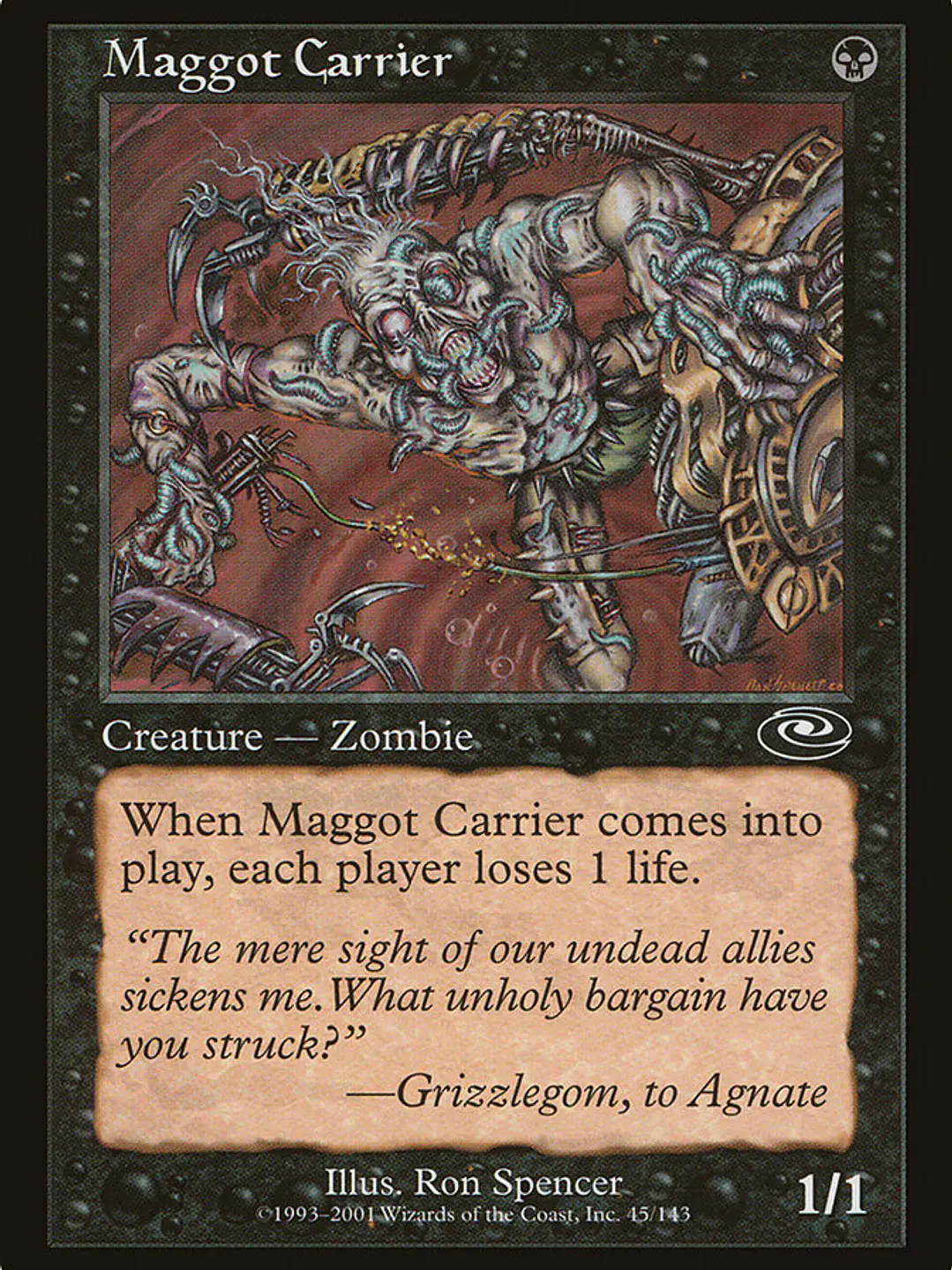 Maggot Carrier (Planeshift) 1