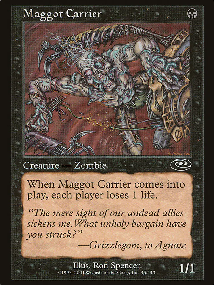 Maggot Carrier (Planeshift) 1