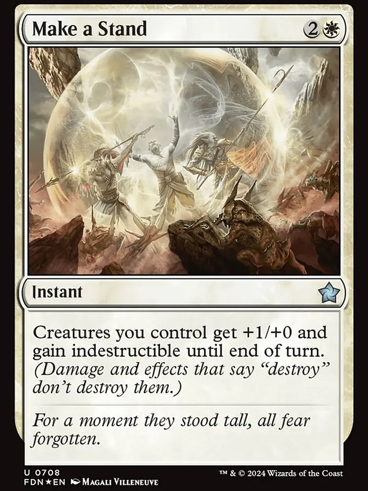 Make a Stand (Foundations) 1