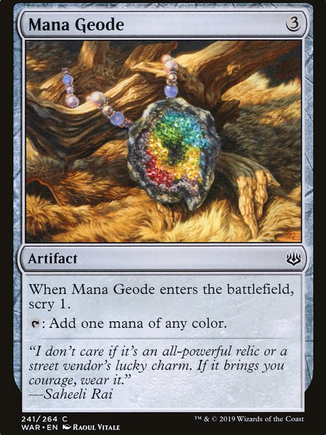 Mana Geode (War of the Spark) 1