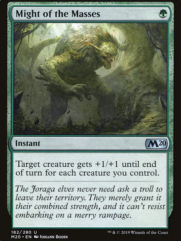 Might of the Masses (Core Set 2020) 1