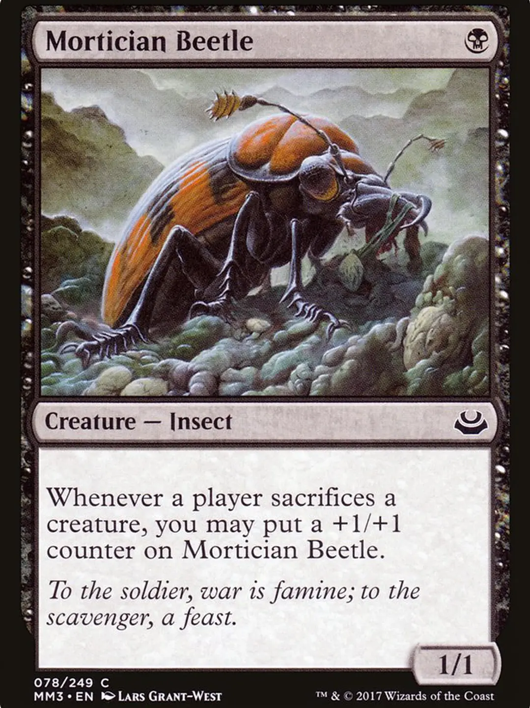 Mortician Beetle (Modern Masters 2017) 1
