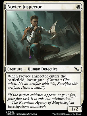 Novice Inspector (Murders at Karlov Manor)