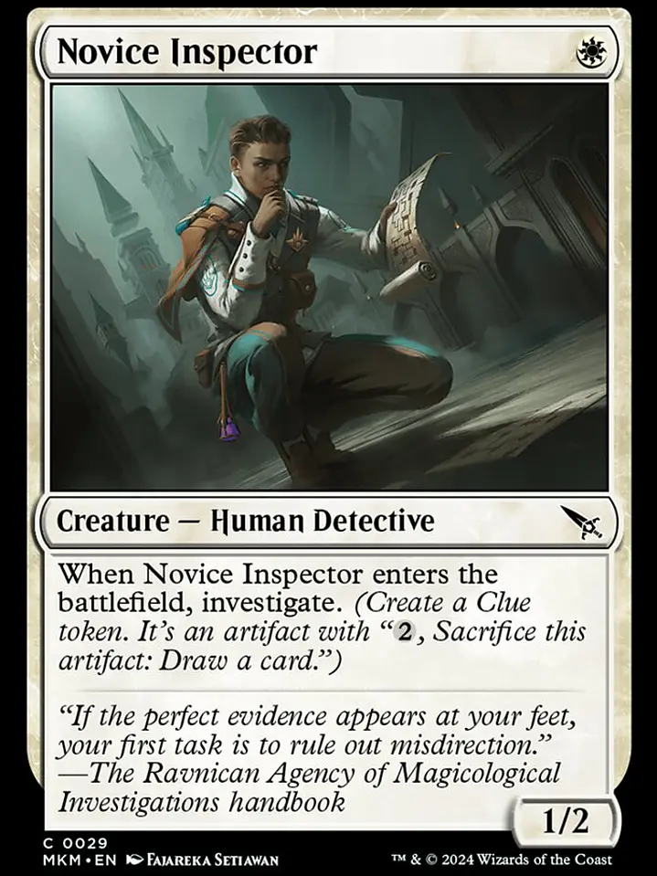 Novice Inspector (Murders at Karlov Manor) 1