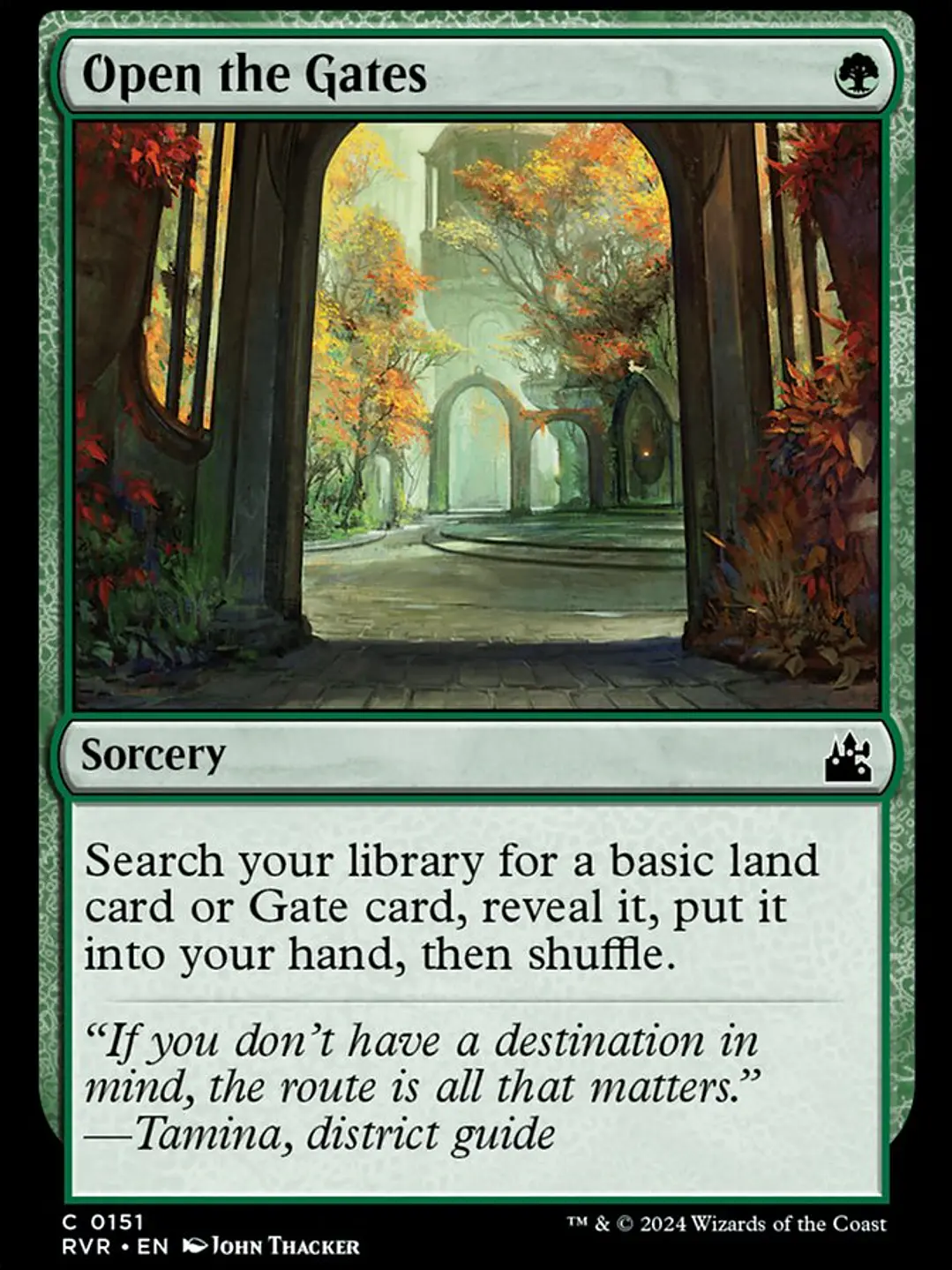Open the Gates (Ravnica Remastered) 1