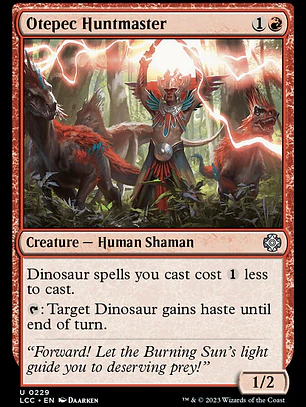Otepec Huntmaster (The Lost Caverns of Ixalan Commander)