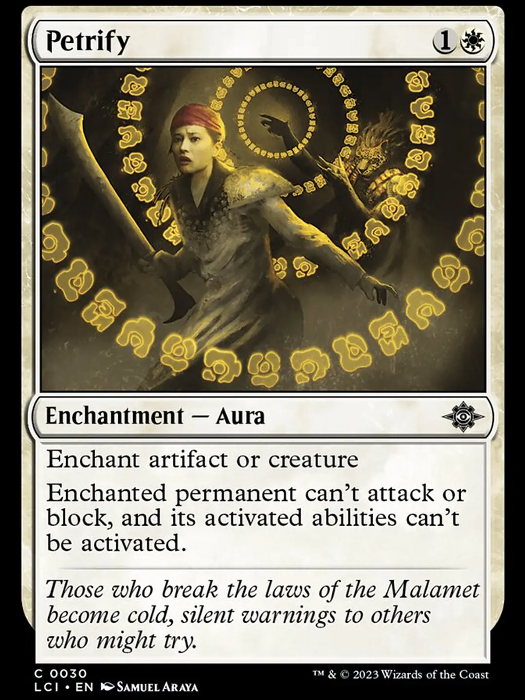 Petrify (The Lost Caverns of Ixalan) 1