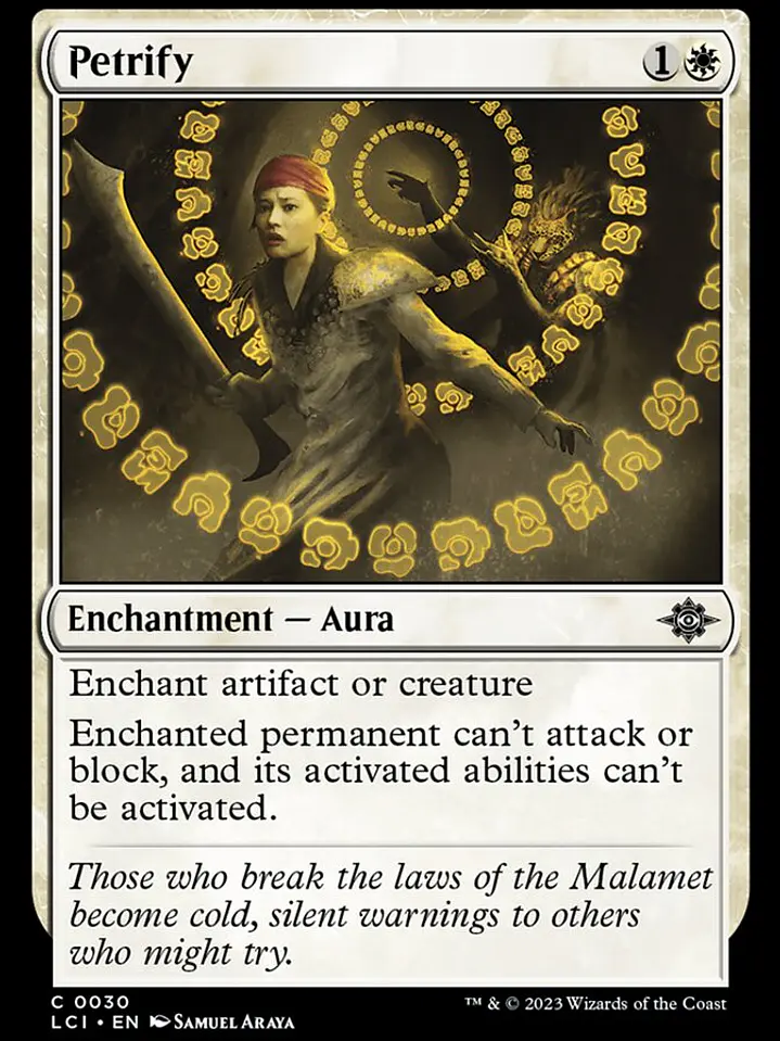 Petrify (The Lost Caverns of Ixalan) 1