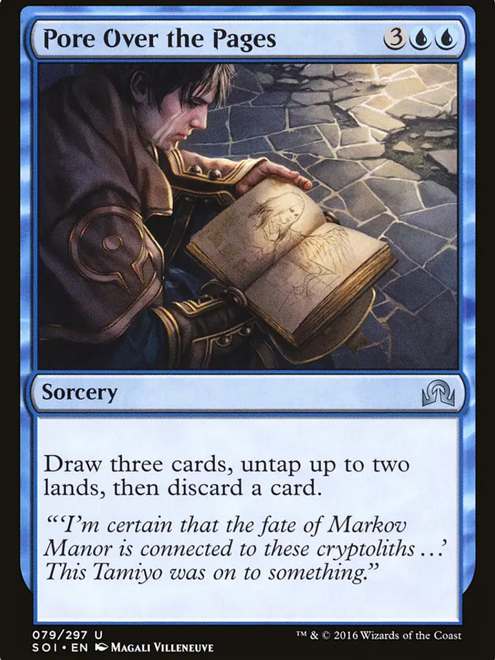 Pore Over the Pages (Shadows over Innistrad) 1