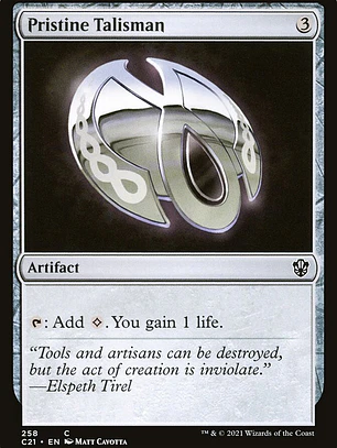 Pristine Talisman (Commander 2021)