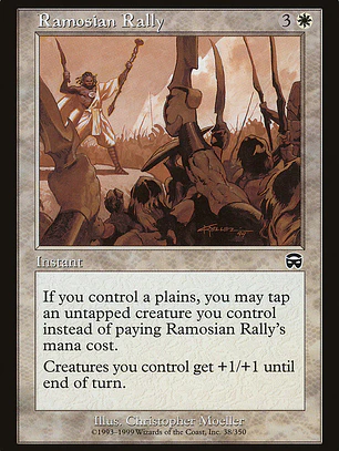 Ramosian Rally (Mercadian Masques)