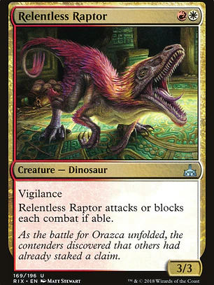 Relentless Raptor (Rivals of Ixalan)