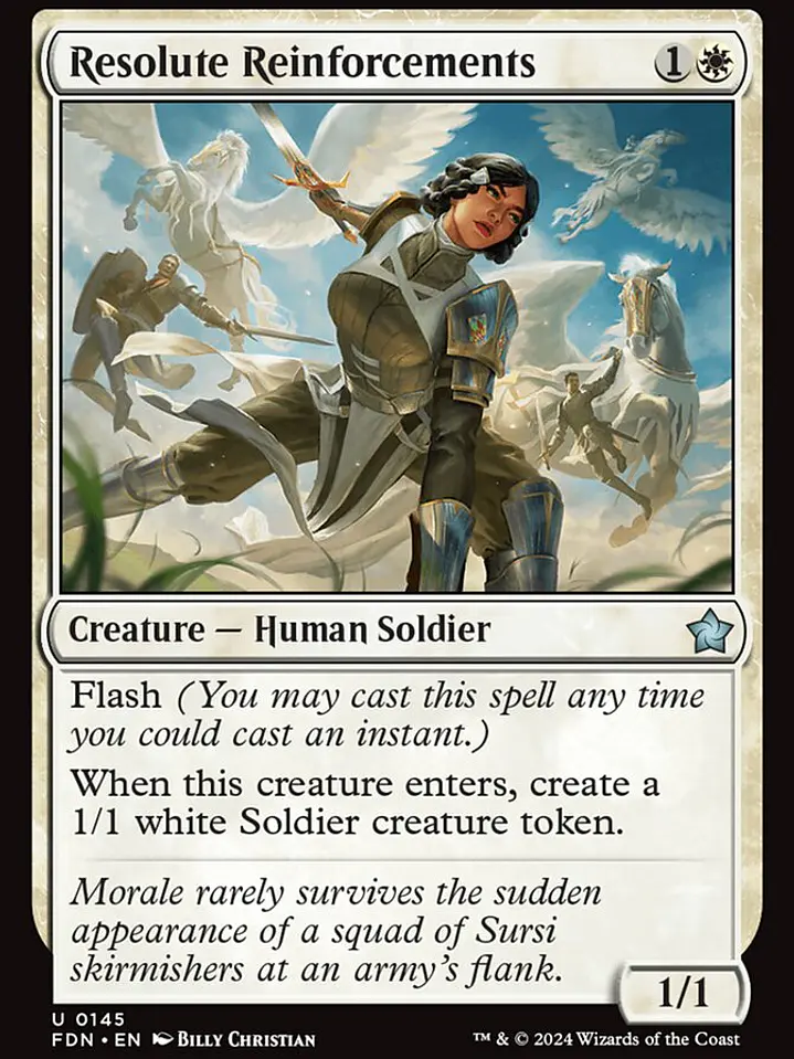 Resolute Reinforcements (Foundations) 1