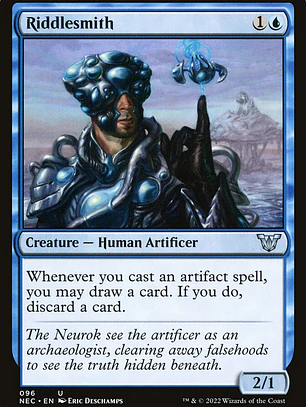 Riddlesmith (Neon Dynasty Commander)