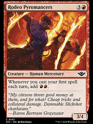 Rodeo Pyromancers (Outlaws of Thunder Junction)