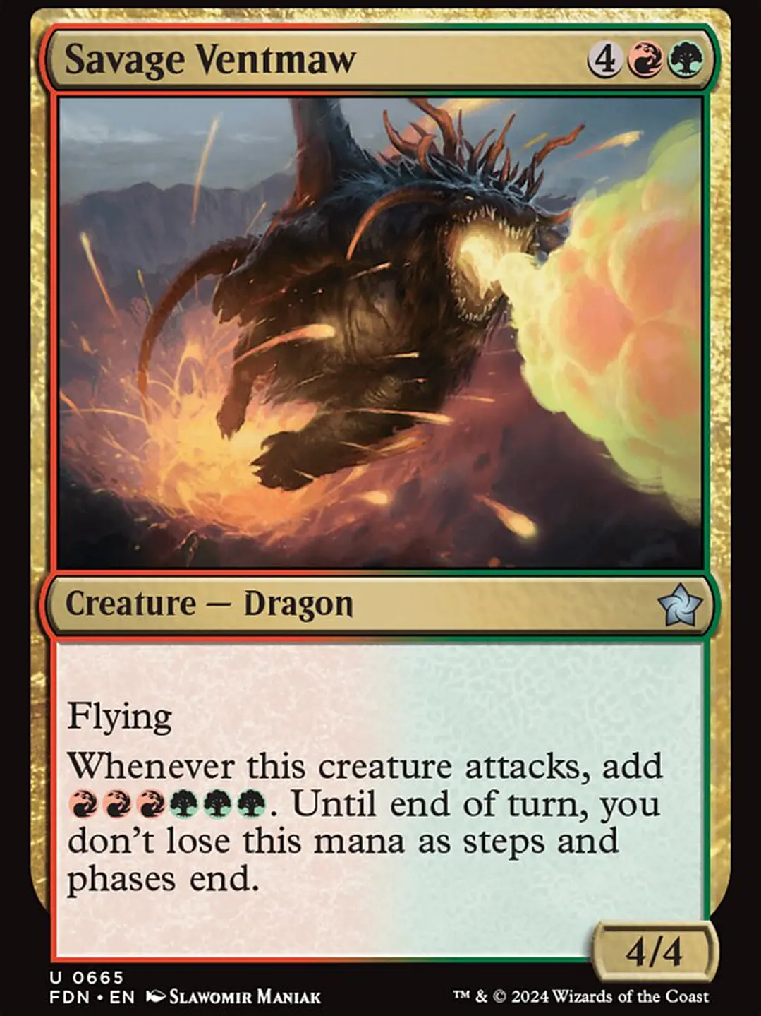 Savage Ventmaw (Foundations) 1