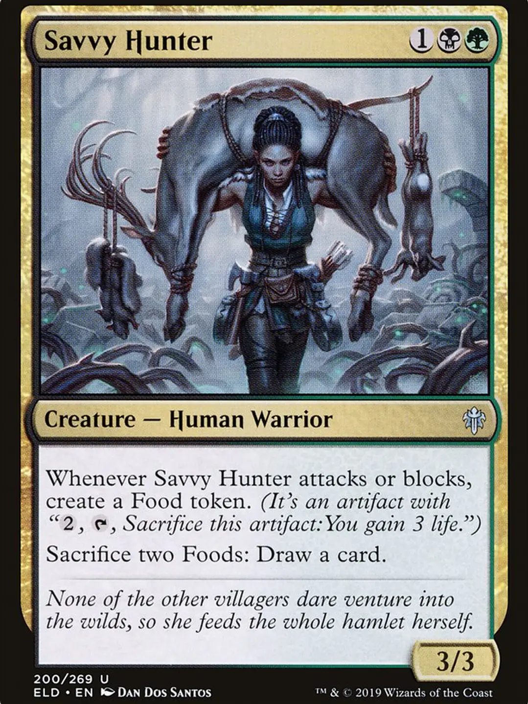 Savvy Hunter (Throne of Eldraine) 1
