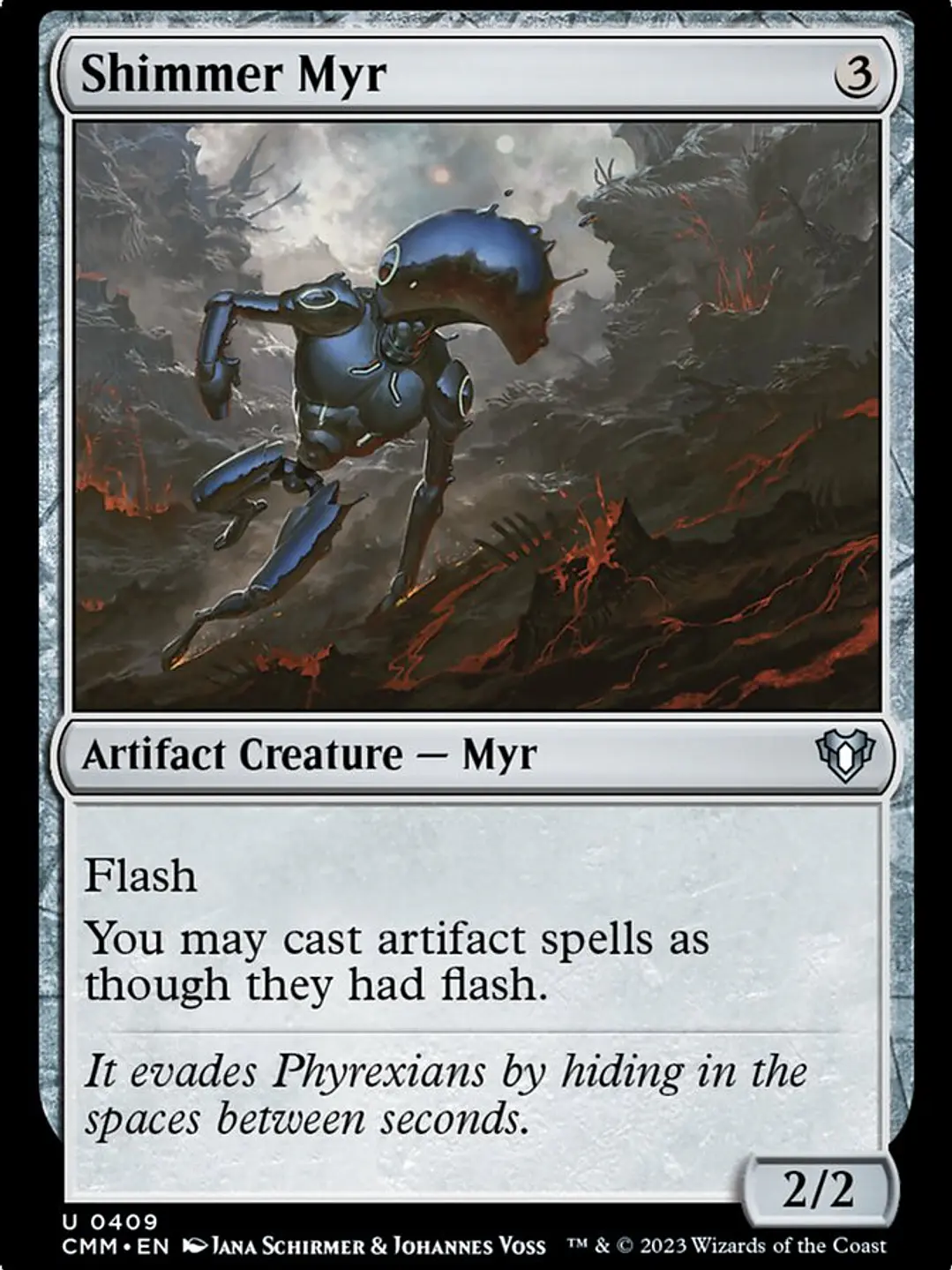 Shimmer Myr (Commander Masters) 1