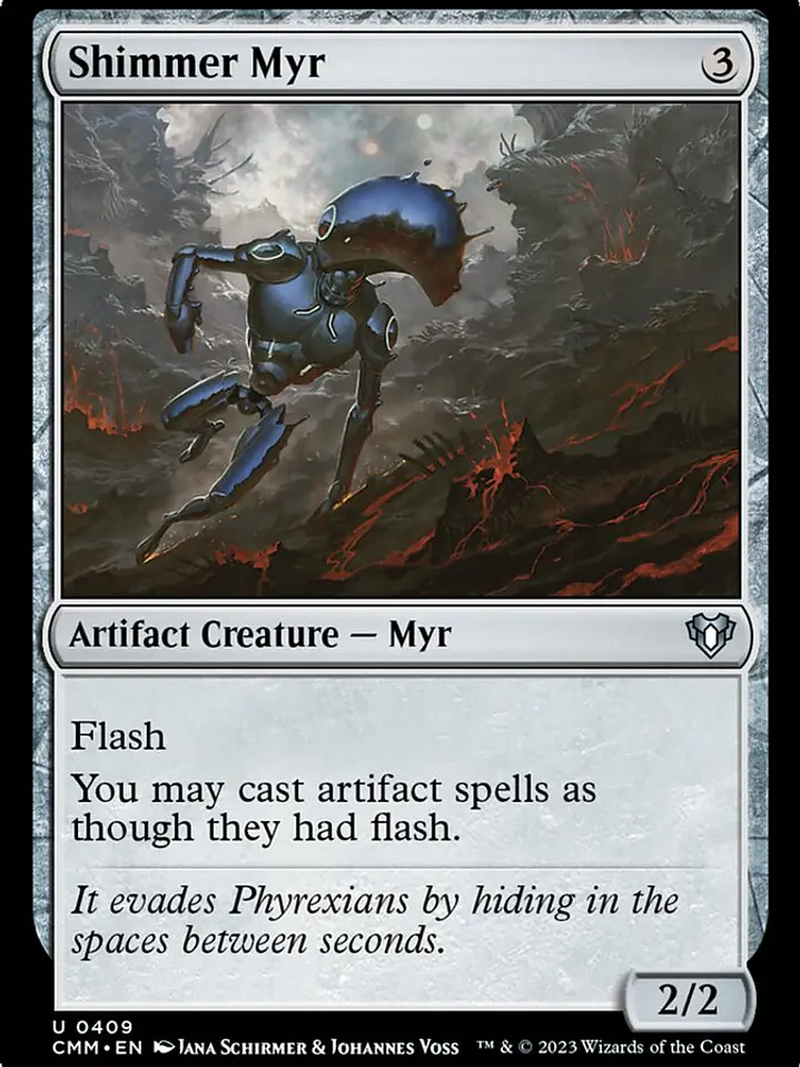 Shimmer Myr (Commander Masters) 1
