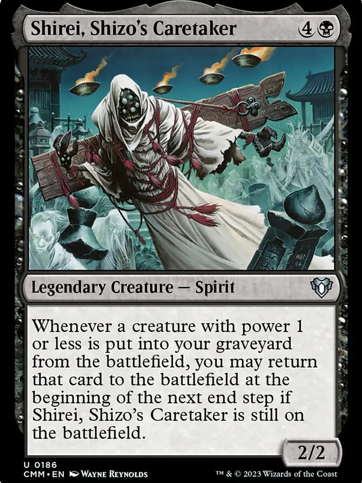 Shirei, Shizo's Caretaker (Commander Masters) 1