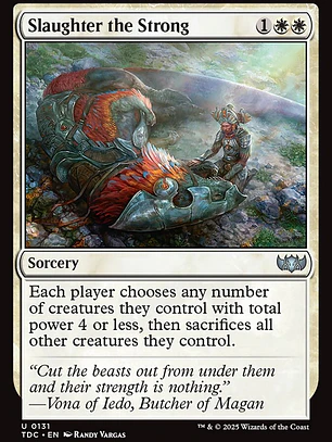 Slaughter the Strong (Tarkir: Dragonstorm Commander)