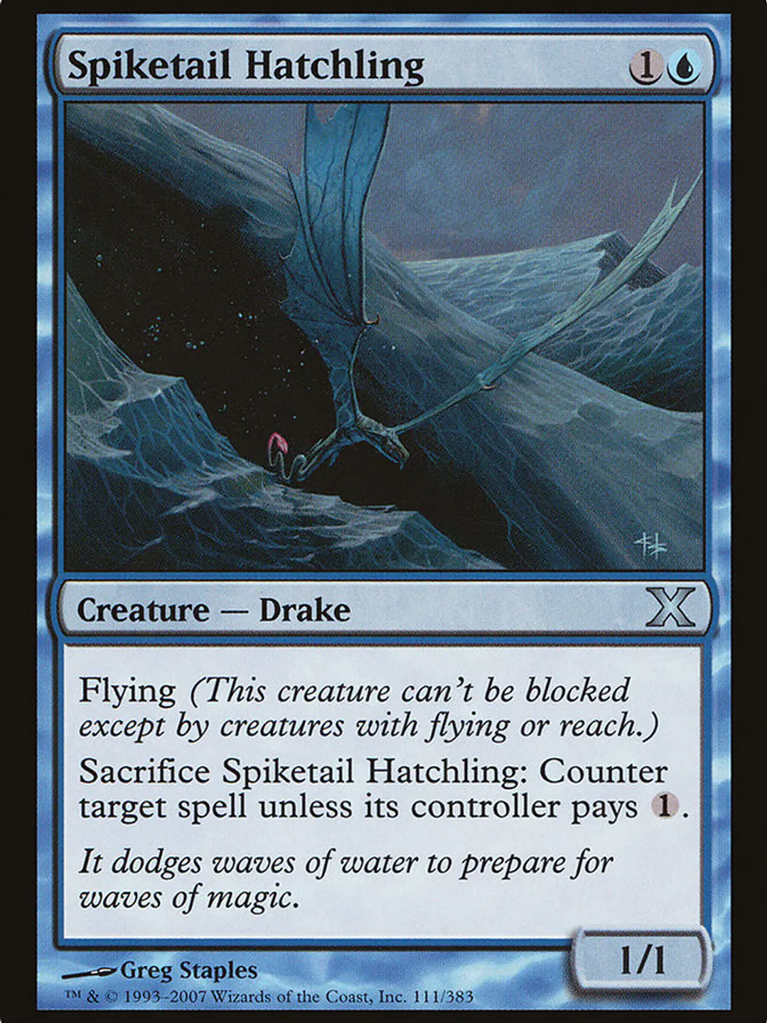 Spiketail Hatchling (Tenth Edition) 1