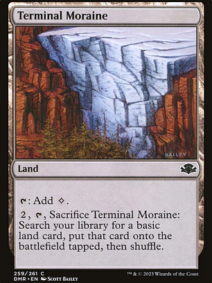 Terminal Moraine (Dominaria Remastered)