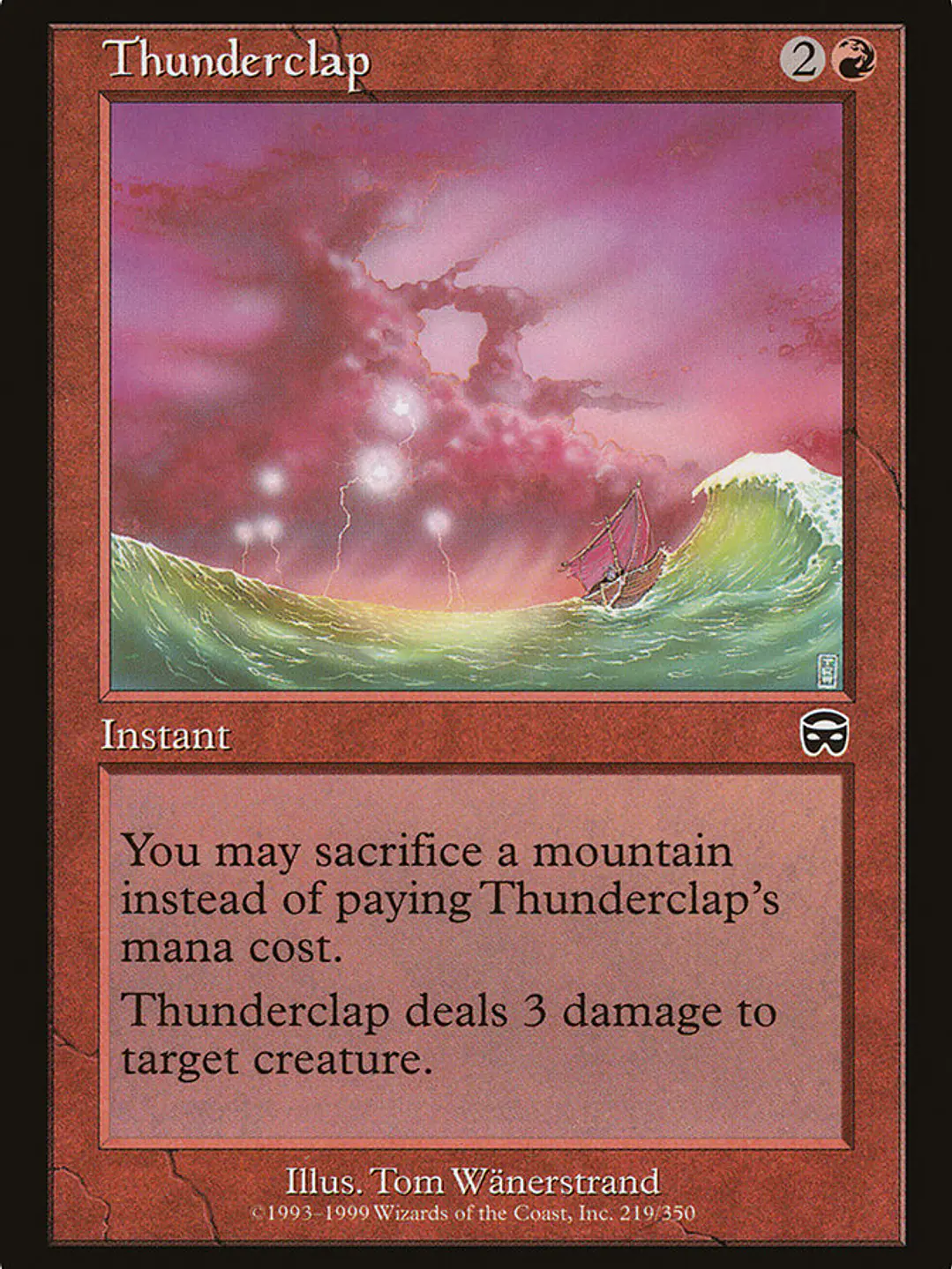 Thunderclap (Mercadian Masques) 1