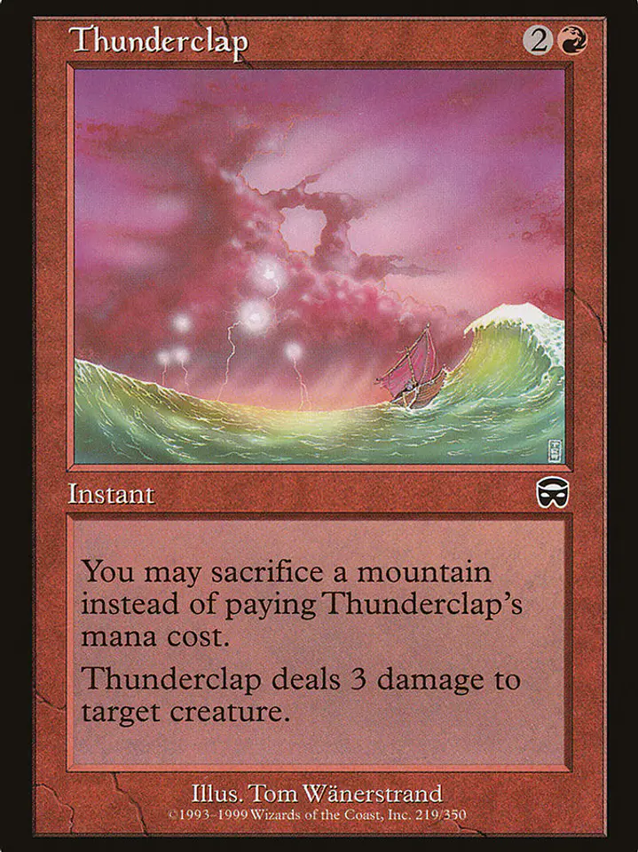 Thunderclap (Mercadian Masques) 1