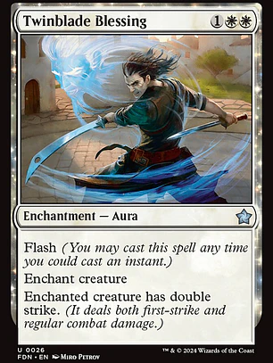 Twinblade Blessing (Foundations)