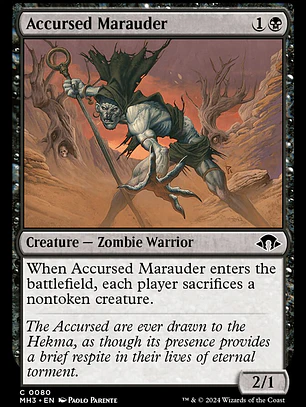 Accursed Marauder (Modern Horizons 3)