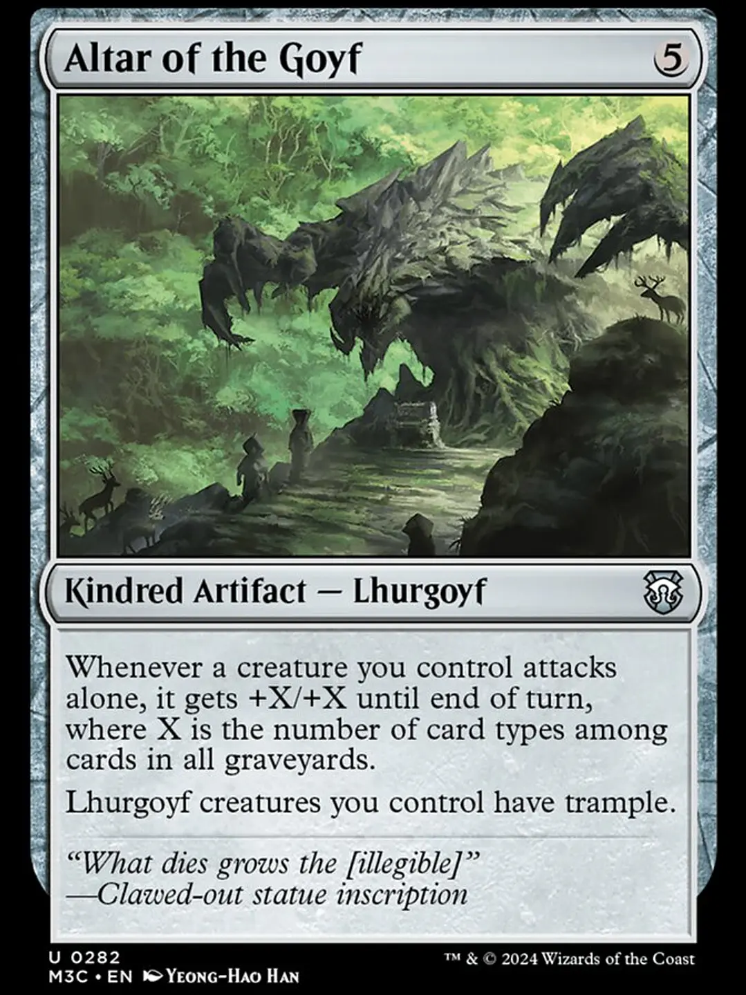 Altar of the Goyf (Modern Horizons 3 Commander) 1