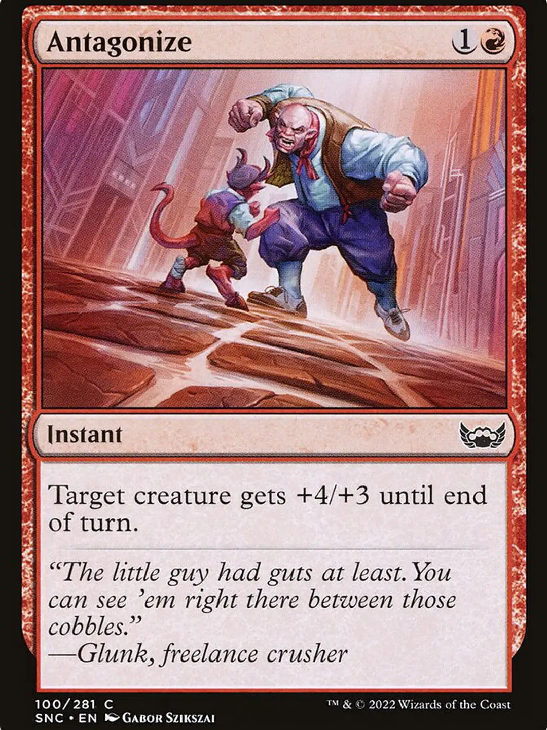 Antagonize (Streets of New Capenna) 1
