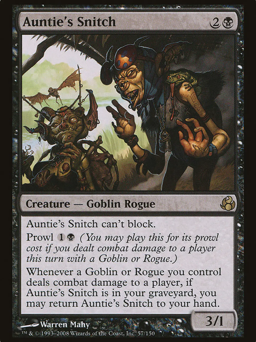 Auntie's Snitch (Morningtide) 1