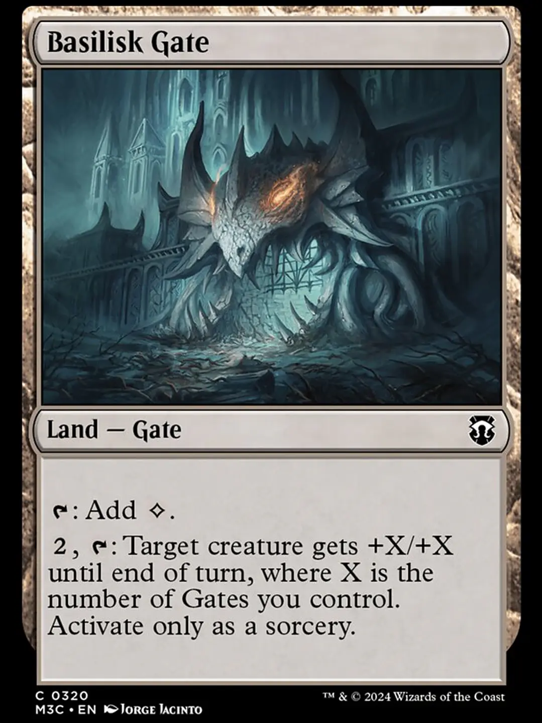 Basilisk Gate (Modern Horizons 3 Commander) 1