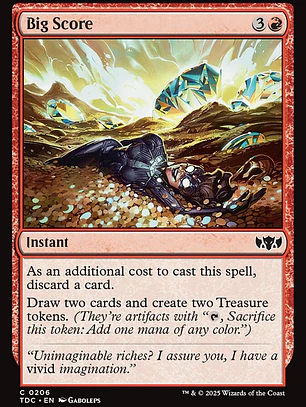Big Score (Tarkir: Dragonstorm Commander)