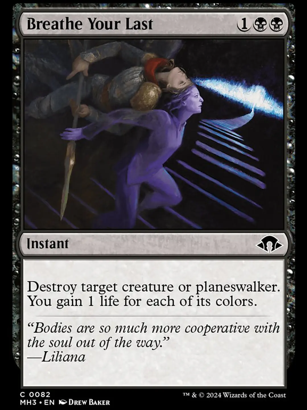 Breathe Your Last (Modern Horizons 3) 1