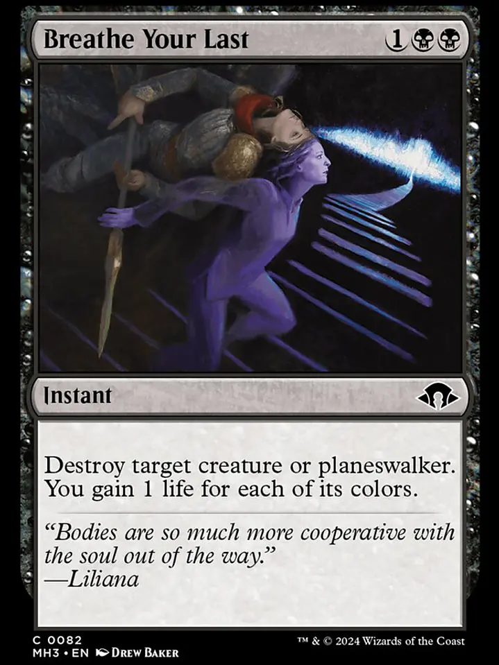 Breathe Your Last (Modern Horizons 3) 1