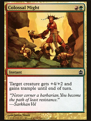 Colossal Might (Commander 2011)