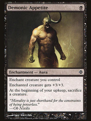 Demonic Appetite (Rise of the Eldrazi)