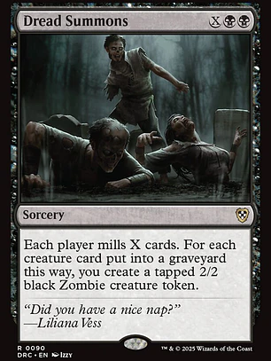 Dread Summons (Aetherdrift Commander)