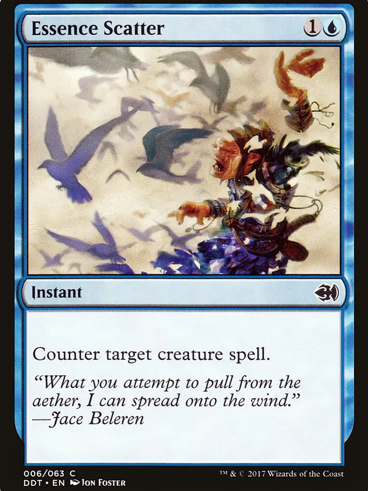 Essence Scatter (Duel Decks: Merfolk vs. Goblins) 1