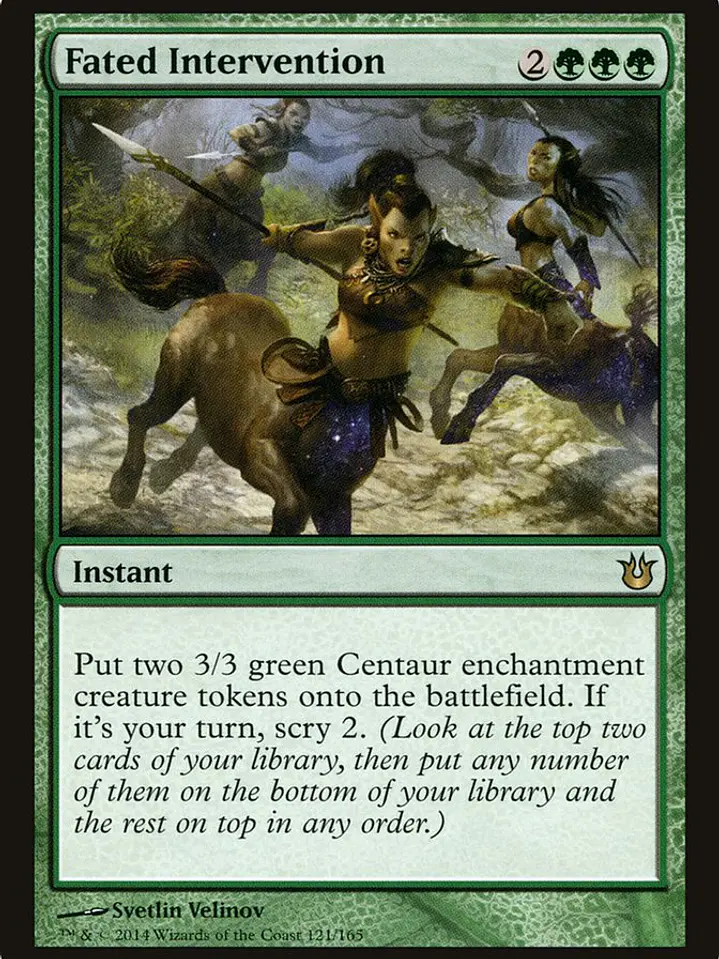 Fated Intervention (Born of the Gods) 1