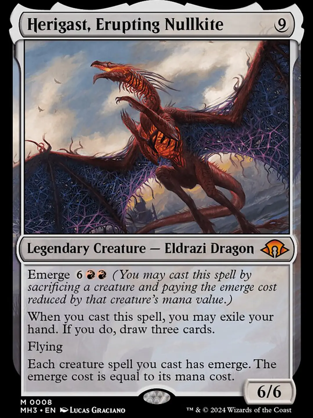 Herigast, Erupting Nullkite (Modern Horizons 3) 1