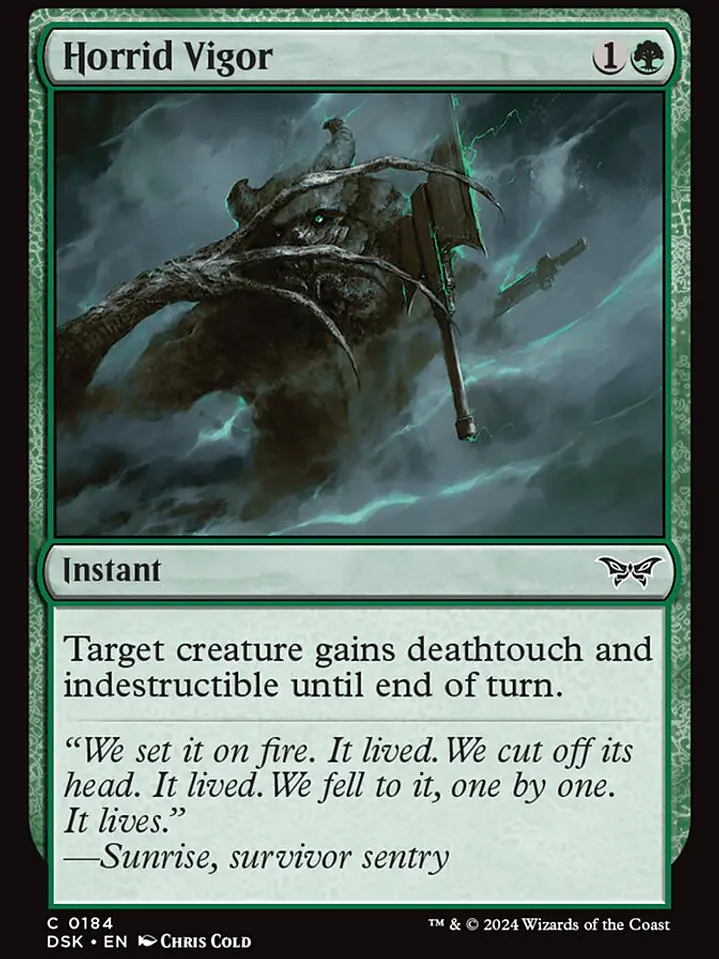 Horrid Vigor (Duskmourn: House of Horror) 1