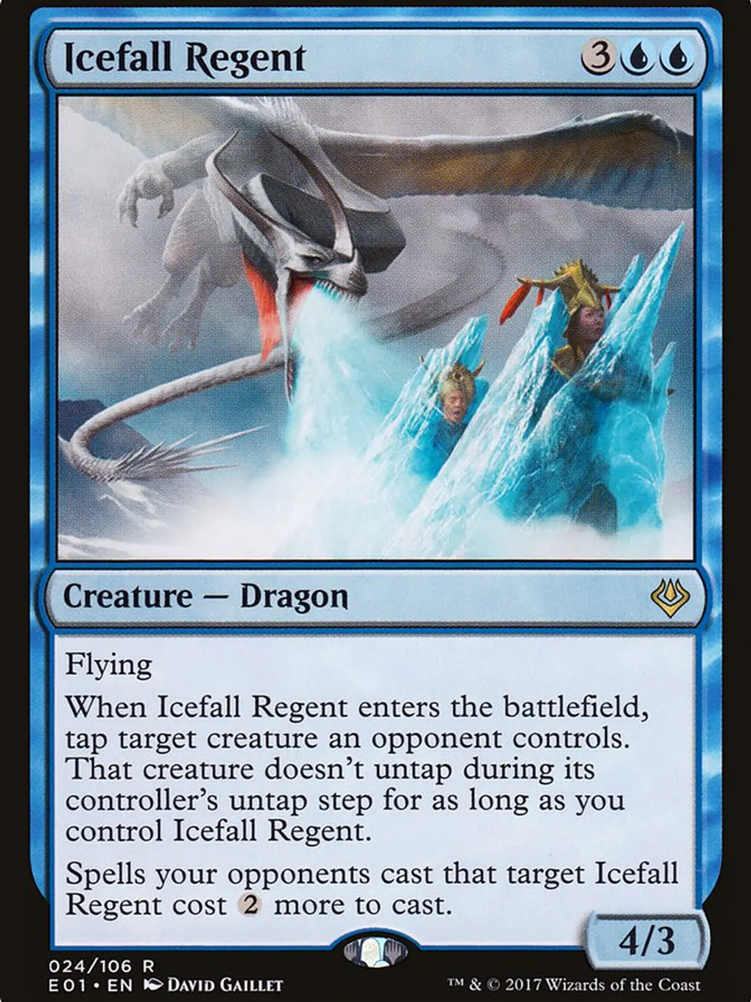 Icefall Regent (Archenemy: Nicol Bolas) 1