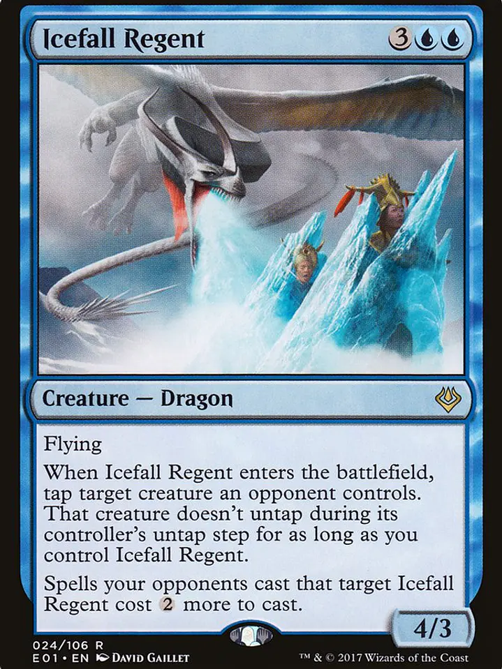 Icefall Regent (Archenemy: Nicol Bolas) 1