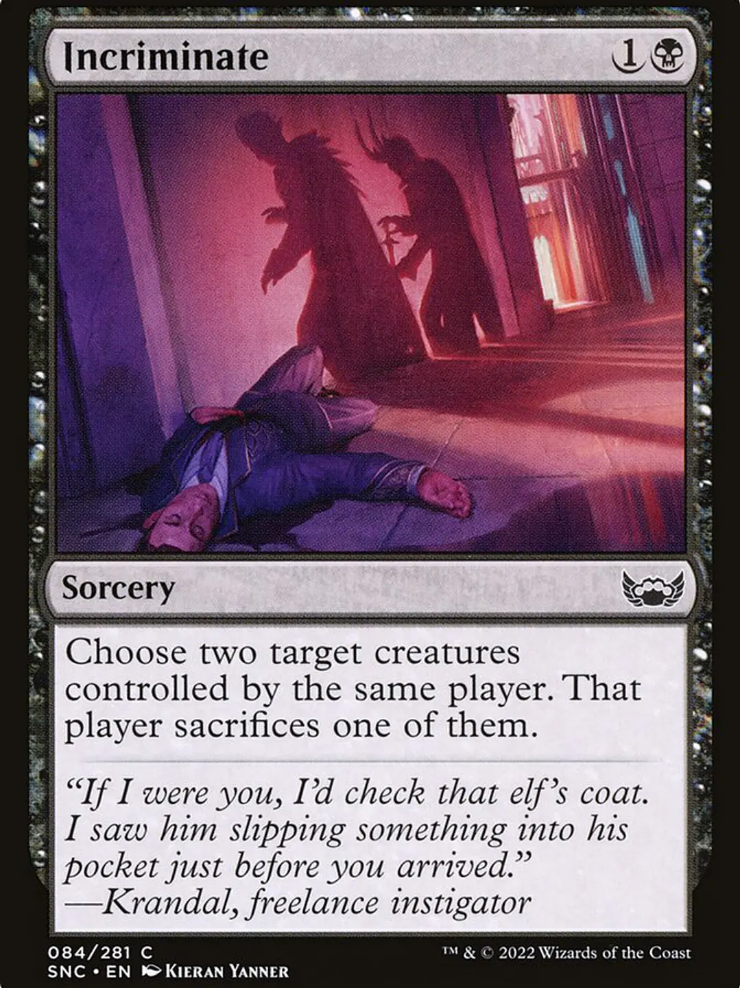 Incriminate (Streets of New Capenna) 1