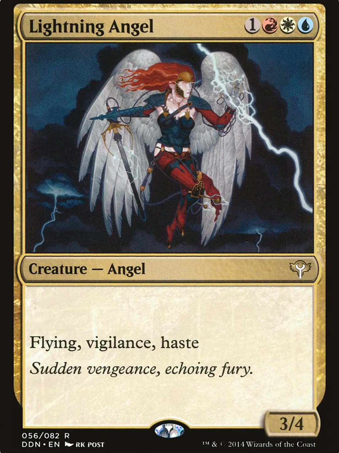 Lightning Angel (Duel Decks: Speed vs. Cunning) 1