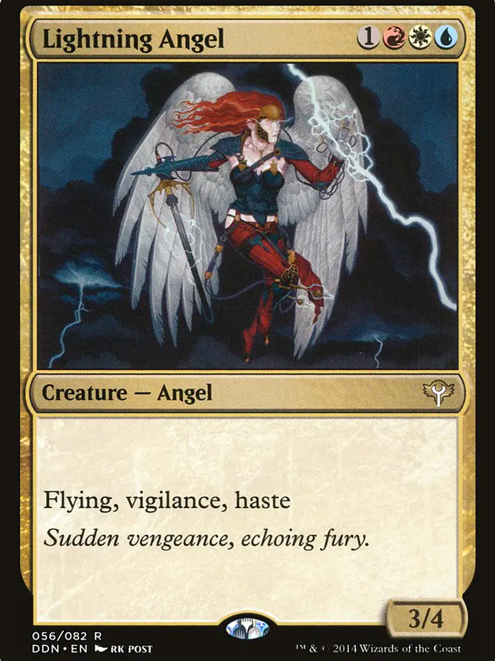 Lightning Angel (Duel Decks: Speed vs. Cunning) 1